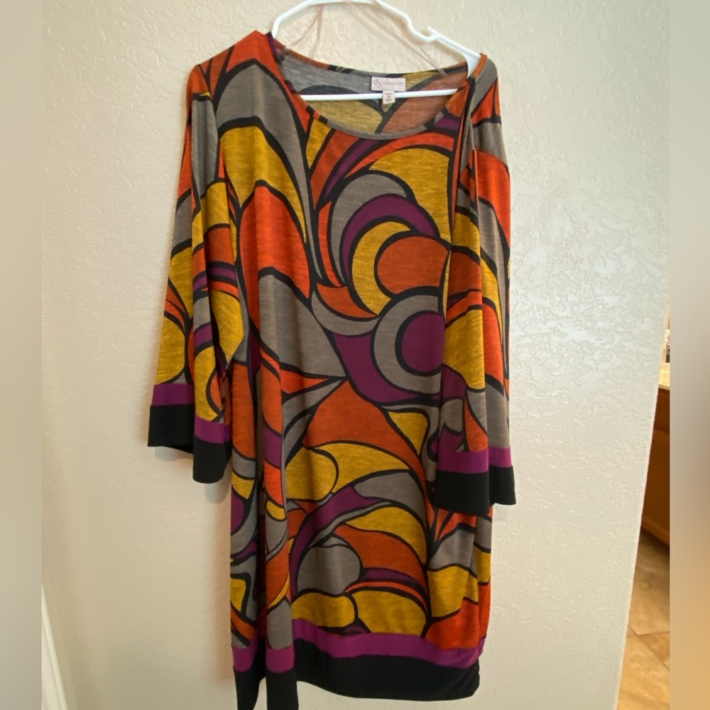 Dress inspired in the 70s